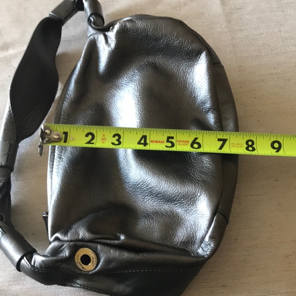 Small Gray Metallic bag - Picture 2 of 4